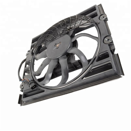 2 года гарантии Вентилятор охлаждения радиатора в сборе для системы охлаждения двигателя BMW E46 серии 3 17117561757